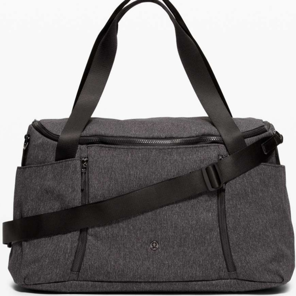 Lululemon Define Duffel Bag - Heathered Black